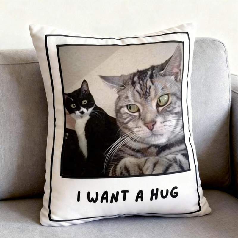 Personalized Autism Communication Pillow Non Verbal Aid for Sensory Issues Meltdowns Adhd Emotional Support 