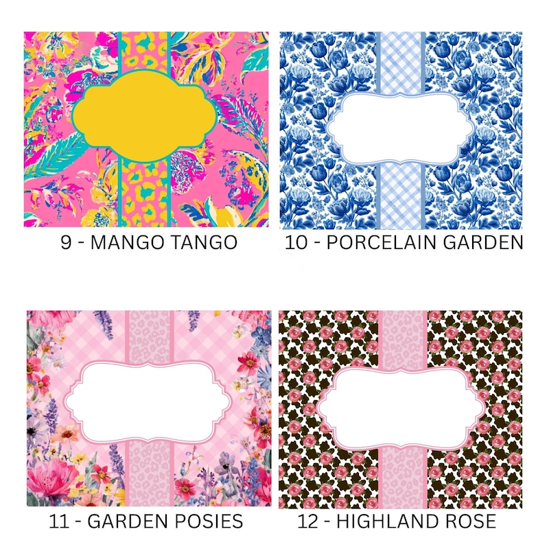 Personalized Designer Mahjong Matching Line Finder Custom Name Mahjong Accessory Gift for Players Reader