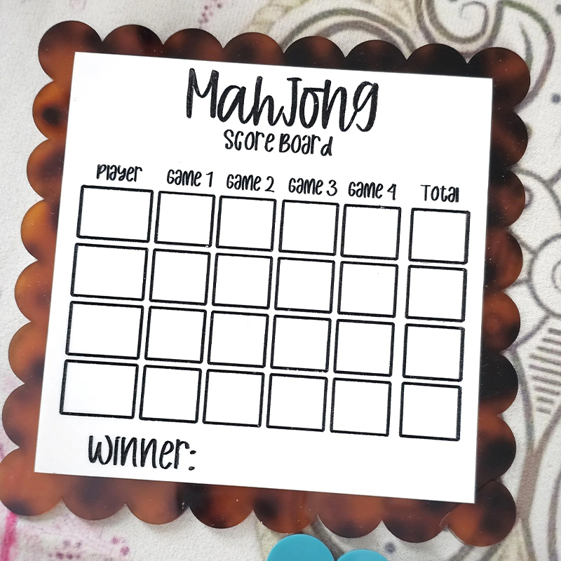 [Copy]Personalized Mahjong Practice Board, Mahjong Beginner, Charleston, Mahjong Accessories, Mahjong Tiles