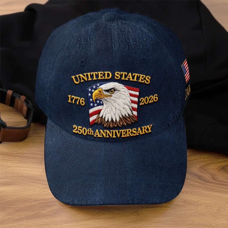 Personalized America 250th All Over Print Classic Cap Anniversary Gifts For Women Men Freedom Is Our Legacy