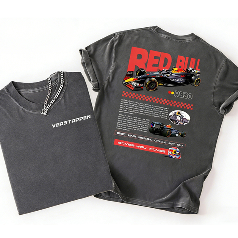 Personalized Racing T-Shirt Formula Car Tee for Motorsport Fans F1 Enthusiasts