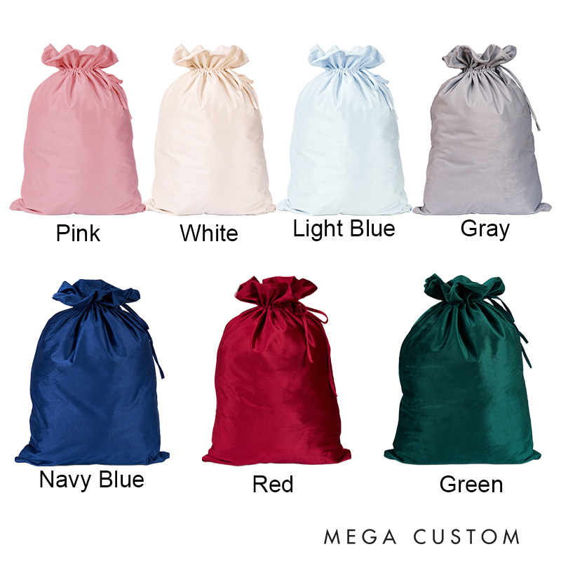 Personalized Illumination Funny Velvet Santa Sack Christmas Gift Bag Movie Lover Xmas Gift Bags Christmas Party Supplies Favors