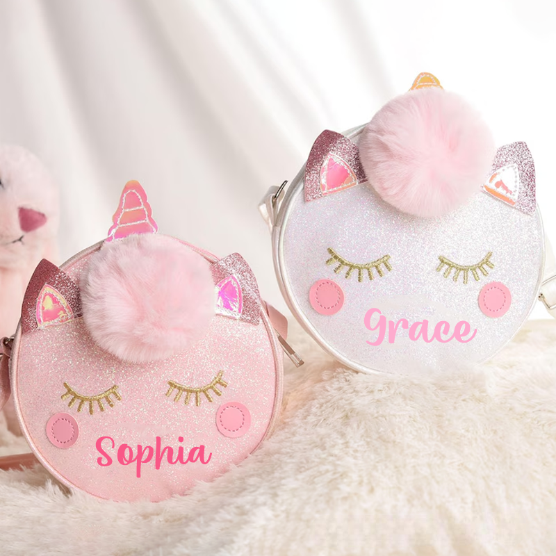 Personalized Dream Horse Toddler Purse Dream Horse Crossbody Bag Dream Horse Bag with Name Custom Flower Girl Gift Little Girl Birthday Gift Christmas Gifts