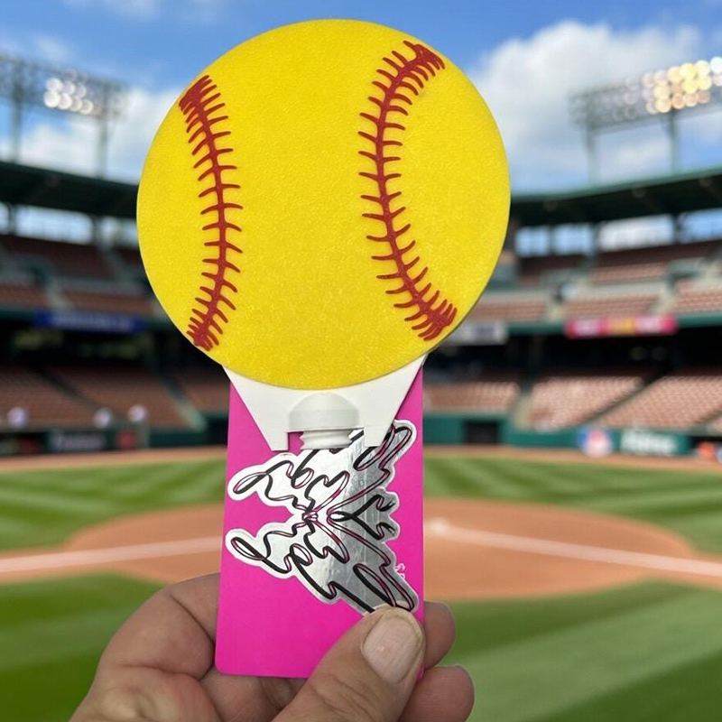 Personalized Baseball Softball Tap-to-Pay Wand  Baseball Softball Concession Stand Card Holder Game Day Hygiene Hack for Sports Fans