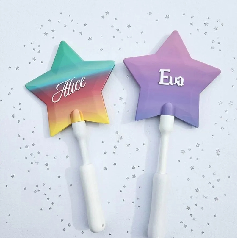 Personalized Star Magic Wand Tap-to-Pay Stick Magic Credit Card Pay Wand Custom Name Fairycore Hygiene Hack for Gen Z