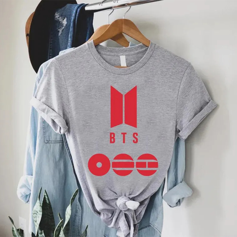 Personalized BTS World Tour T-Shirt Korean Pop Group Shirt K-pop Lover Gift