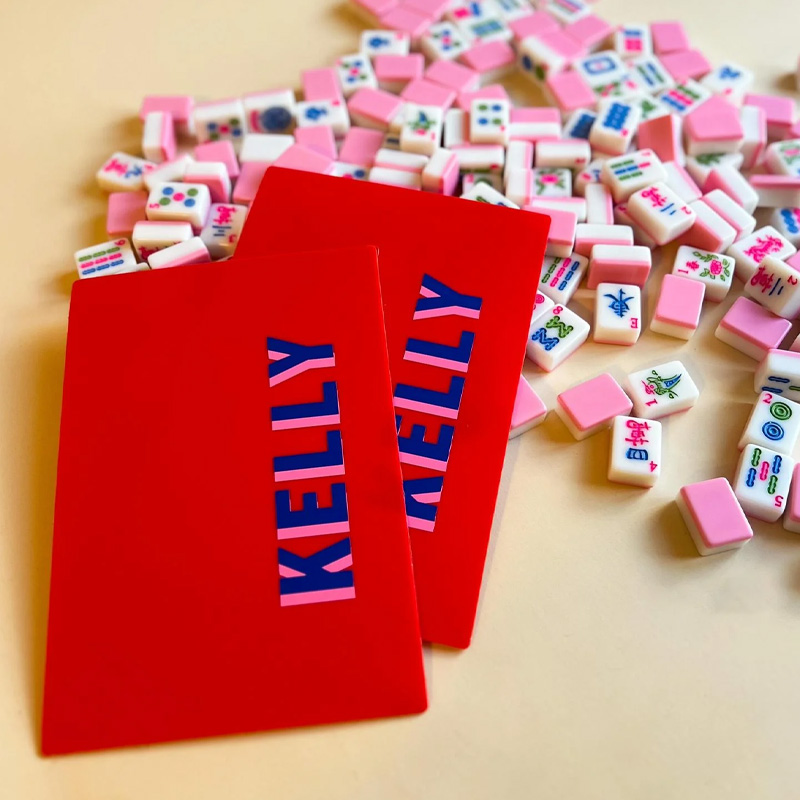 Personalized Mahjong Tile Shuffler Card Gift Mahjong Accessories for Mahjong Lover Mahj Mixer Card Mixing Mahjong Shuffle Board