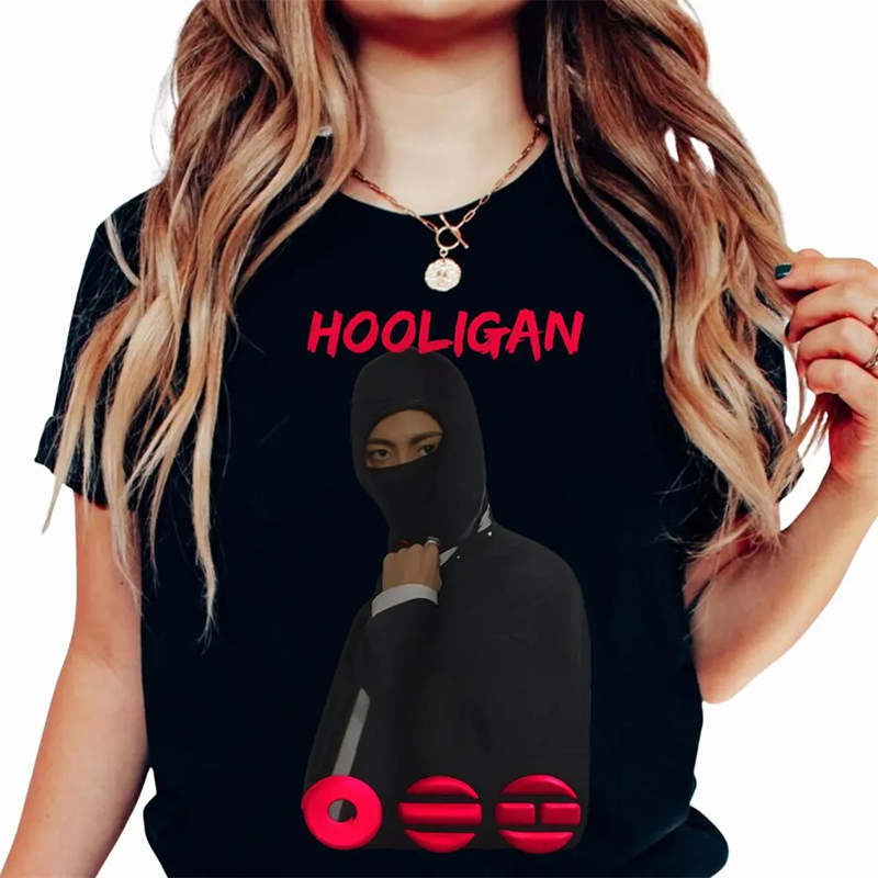 Personalized BTS Arirang Concert Shirt JIN Inspired Hooligan T-Shirt K-Pop Fun T-shirt for ARMY