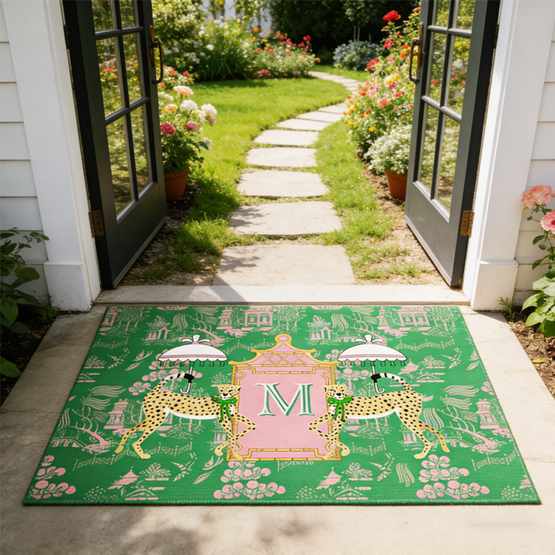 Monogram Welcome to the Crack House Mahjong Tiles Welcome Doormat Birthday Gift Mahj House Decor Mahjong Outdoor Mat Housewarming Gift Mahjong Lover Player Gamer Gift