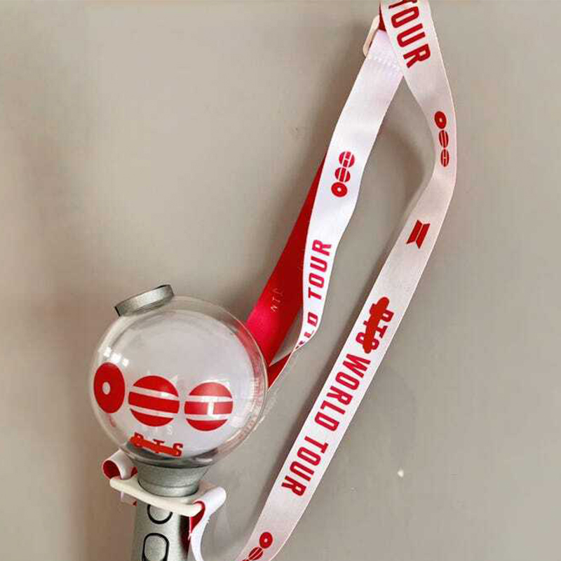 Personalized Lightstick Strap World Tour Lanyard for K-pop Fans Concert Accessory