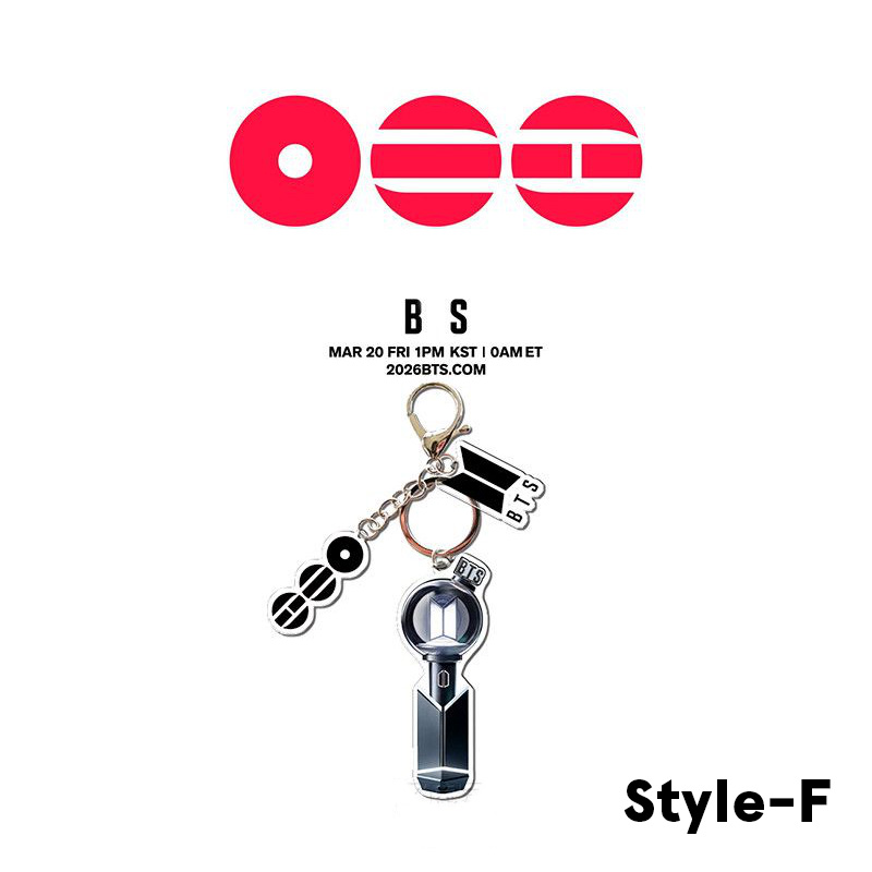 BTS Flat Acrylic Keychain Support Gift Retro Style Decorative Keychain