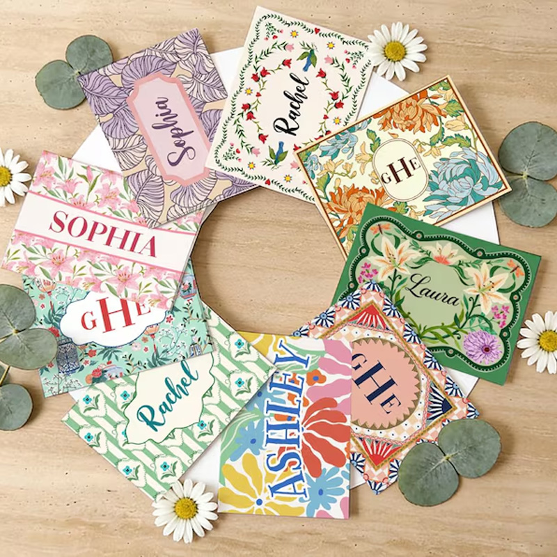 Personalized Mahjong Card Cover with Chinoiserie Sleeve Trifold NMJL Holder Gift for Mahjong Lovers