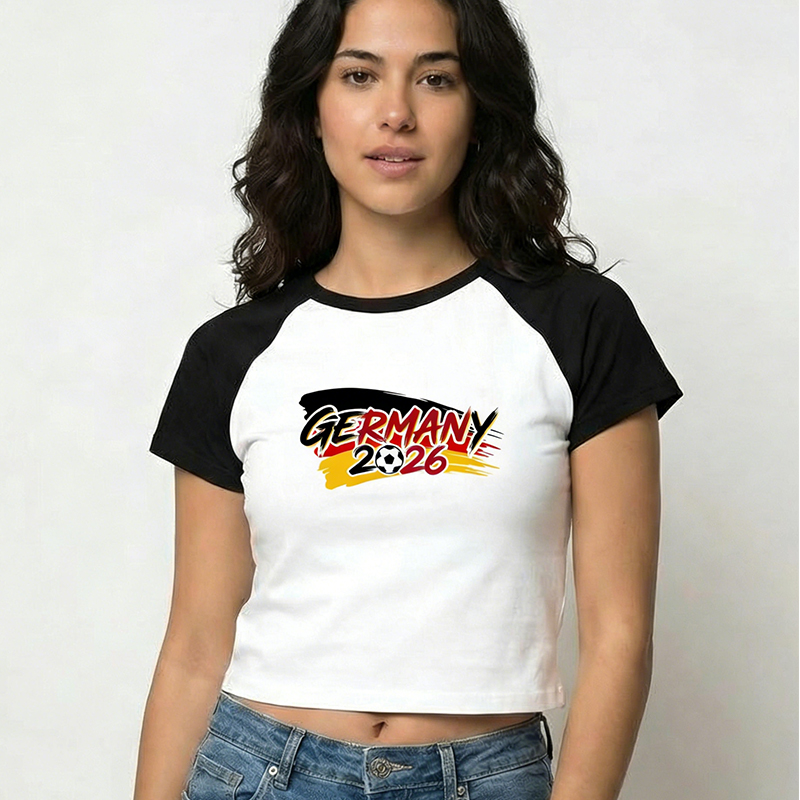 Personalized 2026 Soccer T-Shirt 2026 Football Country Baby Tee for Sports Fans