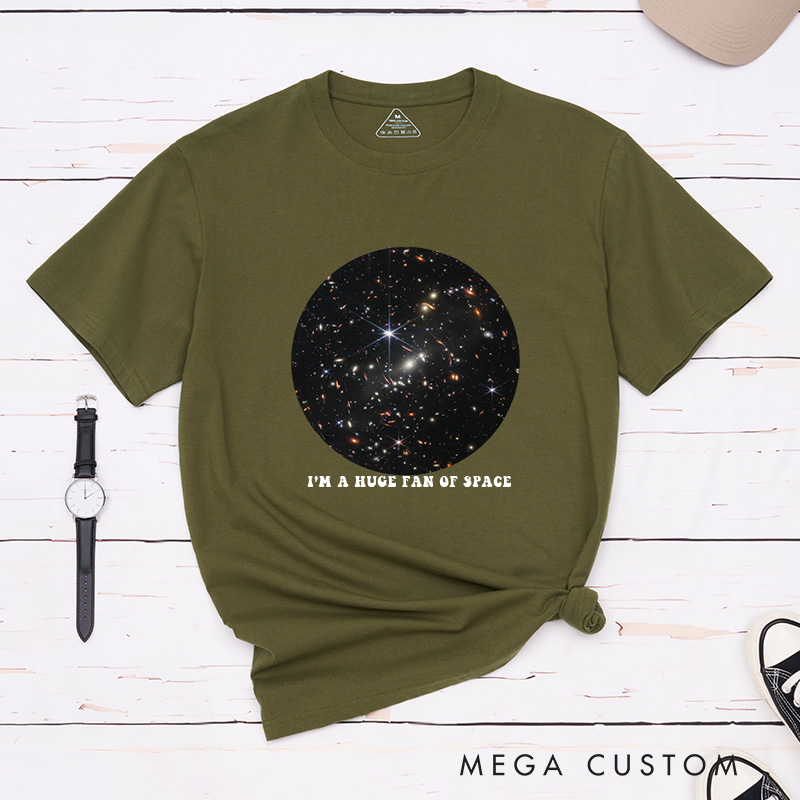 Personalized Solar System Planet Kid Adult T-shirt with Custom Text for Space Geek Lover