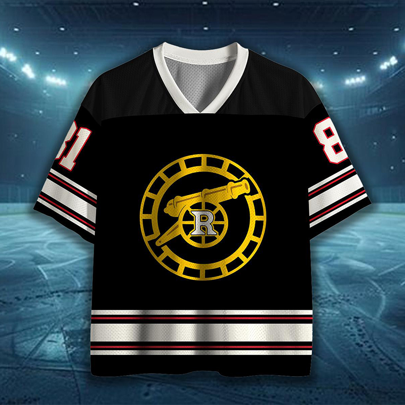Personalized HR Theme Hockey Jersey for Ice Hockey Enthusiasts Ideal for Rink & Everyday Style