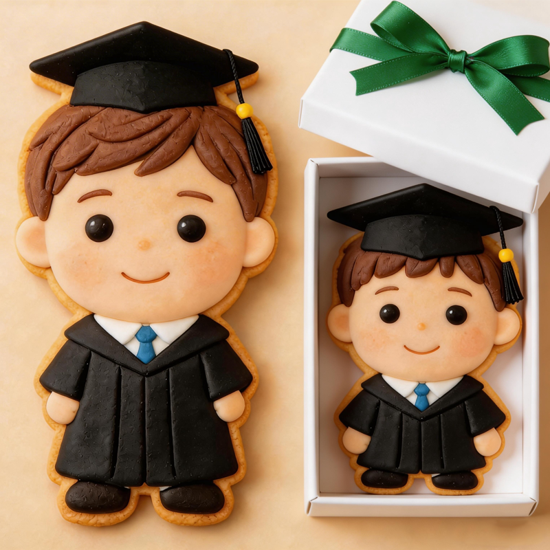 Personalized Portrait Cookie Cutter Custom Face Stamp Made from Photo Christmas Gingerbread Baking Gift