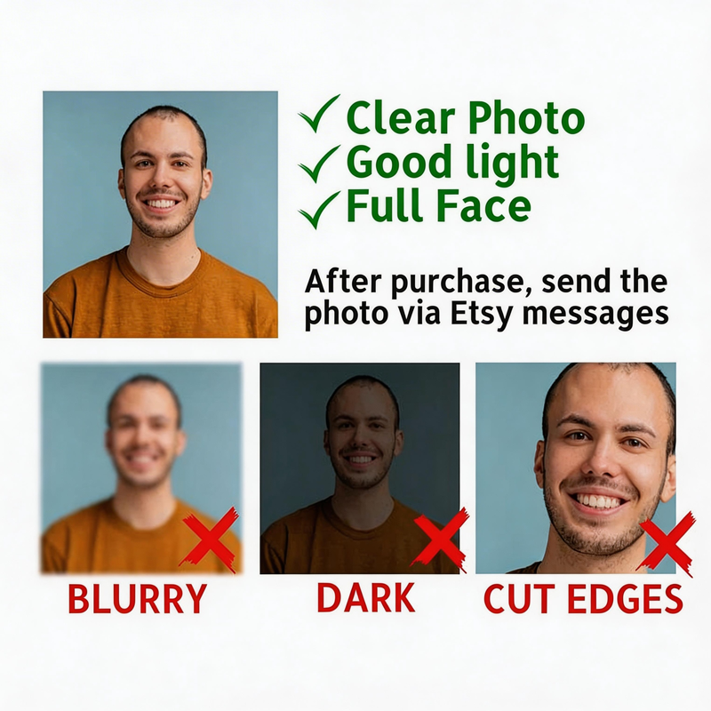 Personalised Photo Face Bunting Banner Cutout 6th Birthday Party Decorations 21st 25th 40th Decorations For Women Him Her