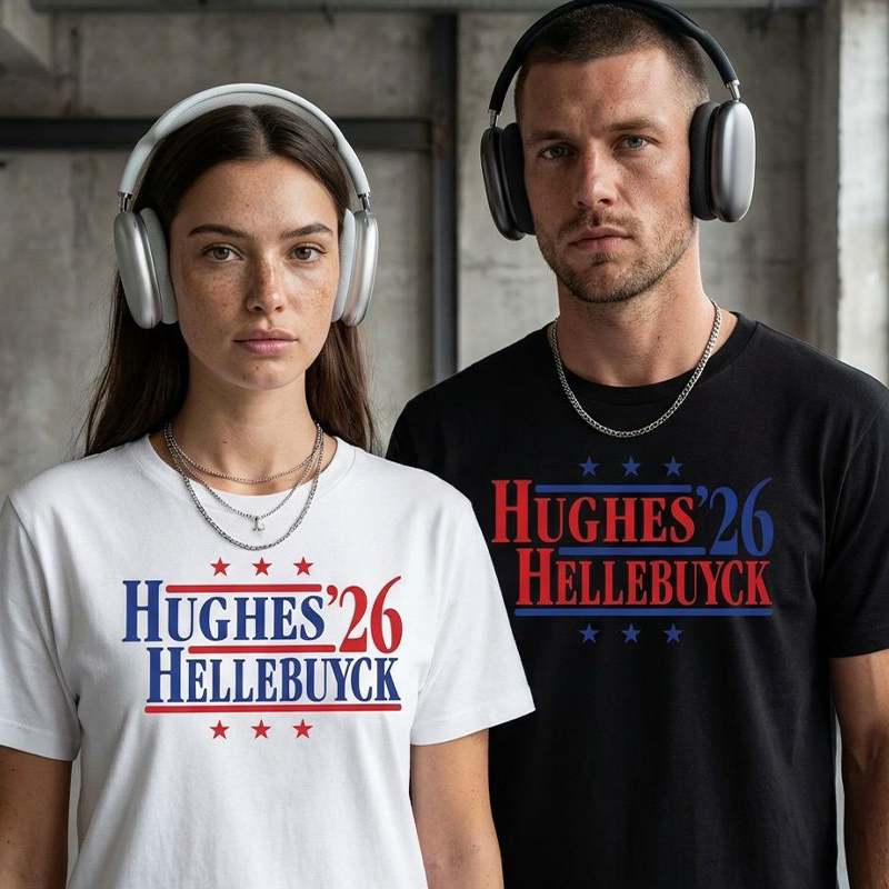 Personalized H&H '26 Campaign Style T-Shirt for Hockey Fans Game Day & Fan Gatherings