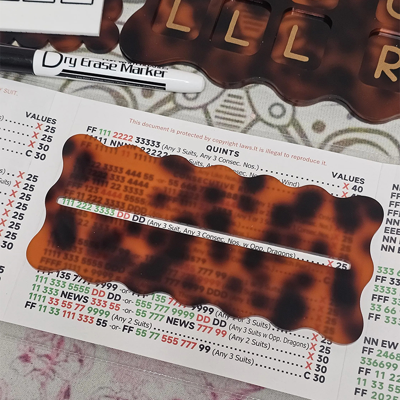 [Copy]Personalized Mahjong Practice Board, Mahjong Beginner, Charleston, Mahjong Accessories, Mahjong Tiles