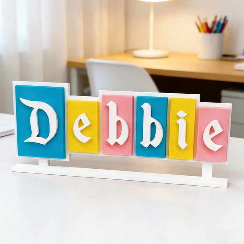 Personalized Desk Name Plate Desk Name Disney Sign Teacher Desk Name Sign Office Desk Name Sign Custom Name Plate Lawyer Name Sign