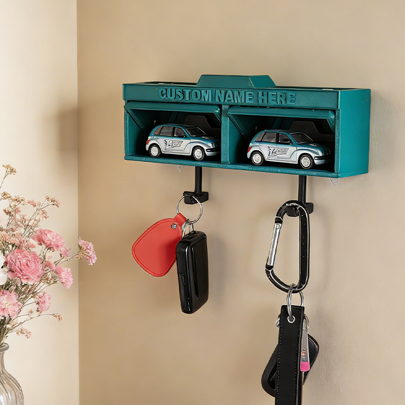 Personalized 3D Printed Key Holder with Sports Team Theme for Fans and Families