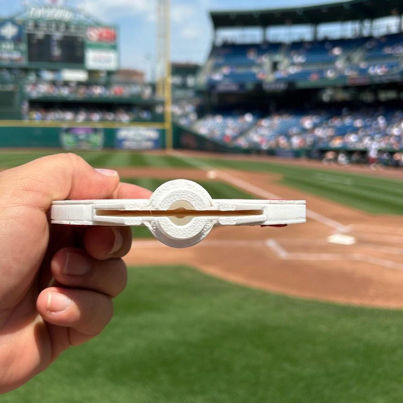 Personalized Baseball Softball Tap-to-Pay Wand  Baseball Softball Concession Stand Card Holder Game Day Hygiene Hack for Sports Fans