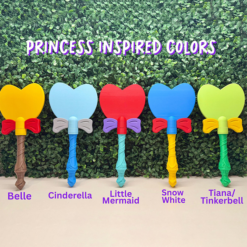 Personalized Princess Bow Contactless Pay Wand FairyTale Heart Payment Stick 