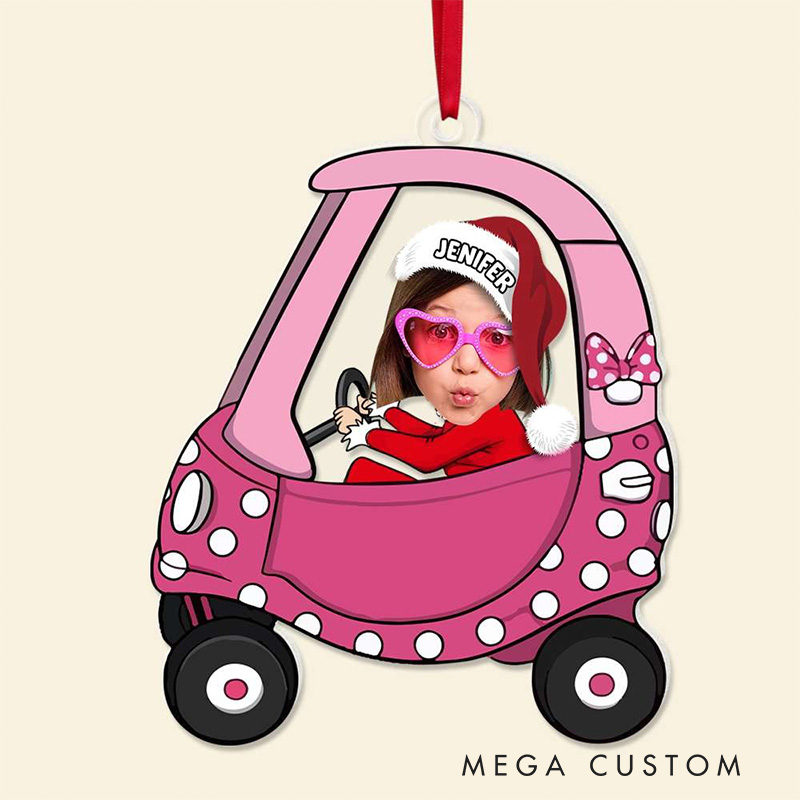 Personalized Kids Driving Movie Fan Acrylic Ornament Movie Christmas Gift Film Xmas Gift Christmas Decor