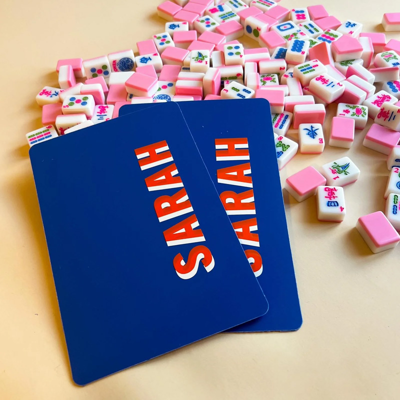 Personalized Mahjong Tile Shuffler Card Gift Mahjong Accessories for Mahjong Lover Mahj Mixer Card Mixing Mahjong Shuffle Board