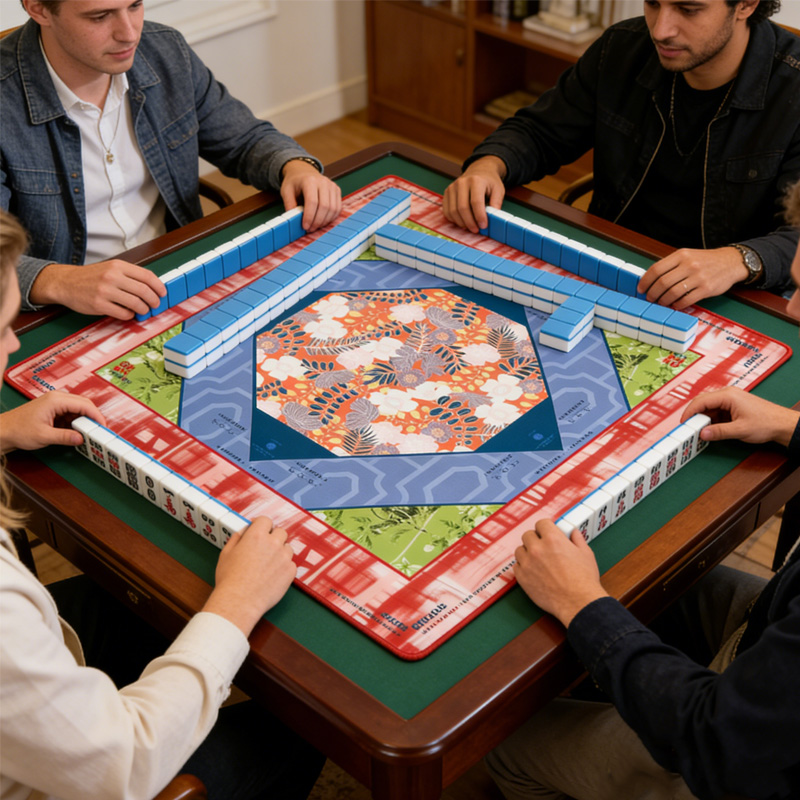 Sedona Mat Waterproof Non Slip Elegant Table Protector Gift Mahjong Mat Mahjong Lovers Gifts