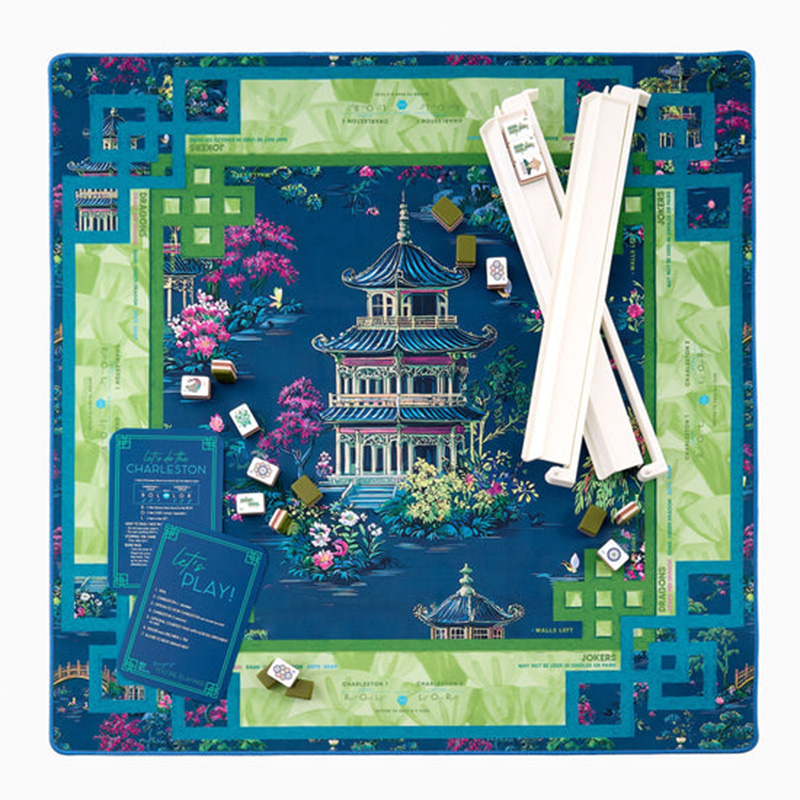 Elysium Mat Waterproof Non Slip Elegant Table Protector Gift Mahjong Mat Mahjong Lovers Gifts