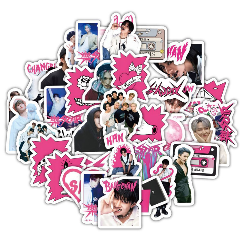 60PCS Kpop World Tour Members Gift Sticker Decorative Waterproof Decals
