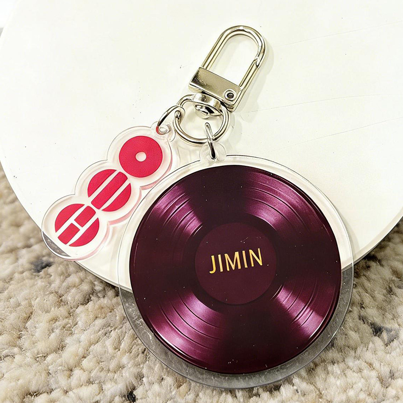 Personalized K-pop Album Keychain Arirang Vinyl Keychain Gift for ARMY