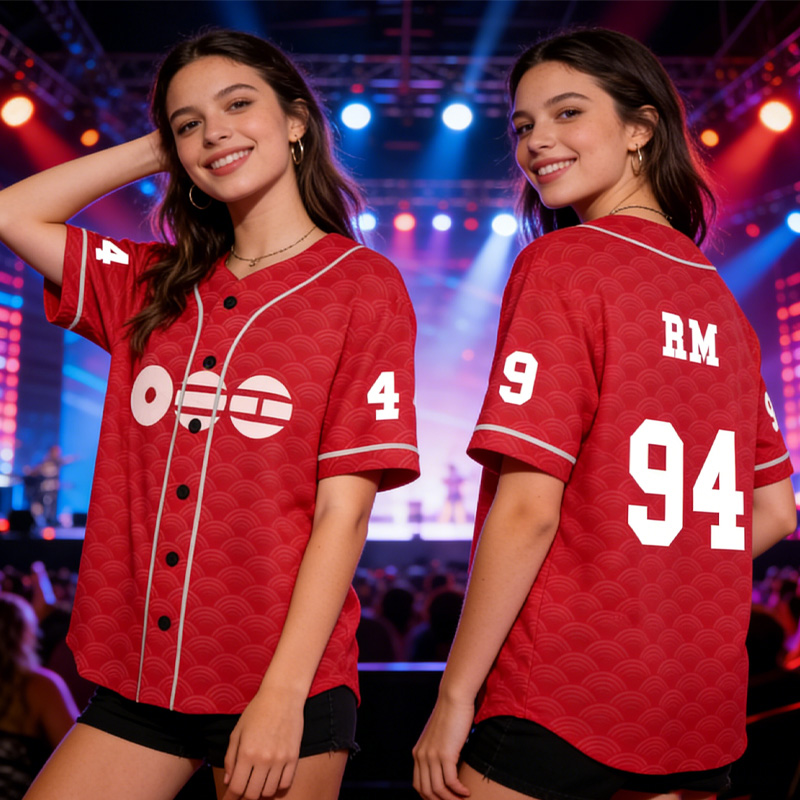 Personalized Kpop World Baseball Jersey K-Pop World Tour Shirt Fan Merch Members Jersey For Army Comeback 2026 Gift For Fans