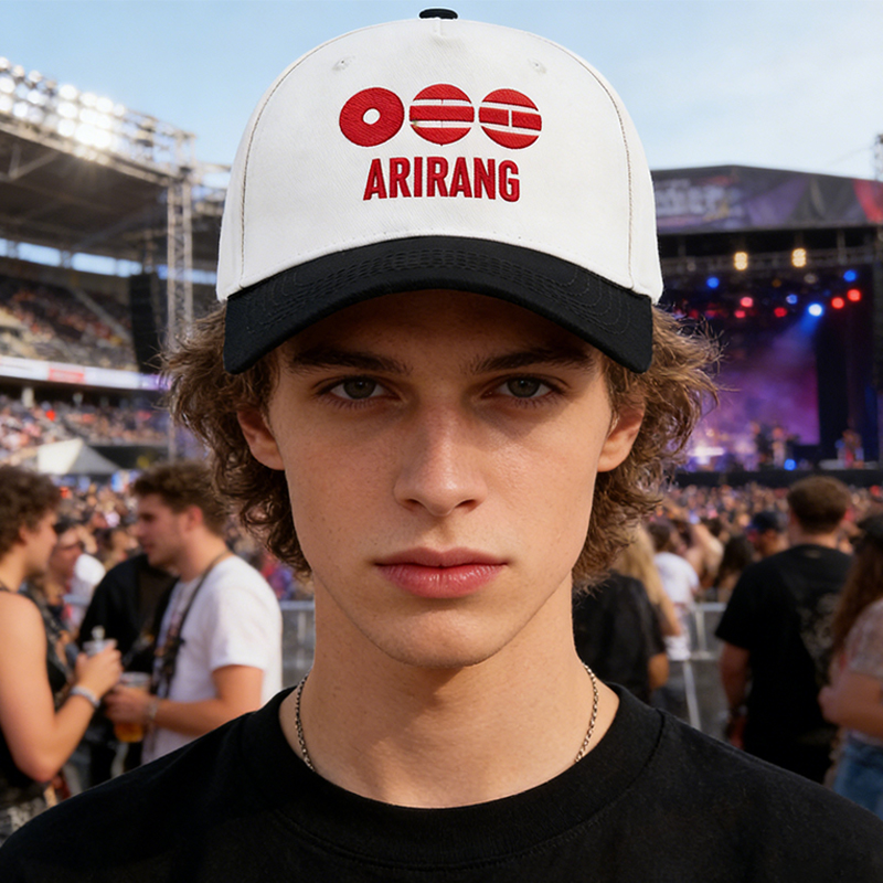 Personalized ARIRANG Trucker Hat for K-Pop Enthusiasts
