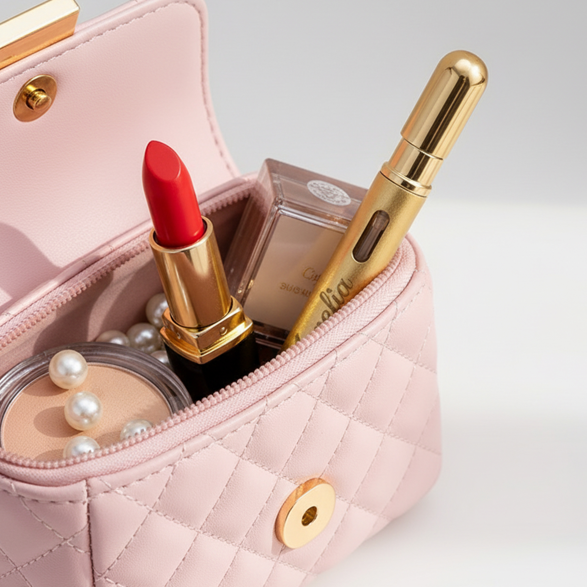 Personalized Perfume Atomizer Bottle Custom Name 2 in 1  Spray and Roller Design 12 ml Portable Travel Refillable Glass Aluminum Bottle