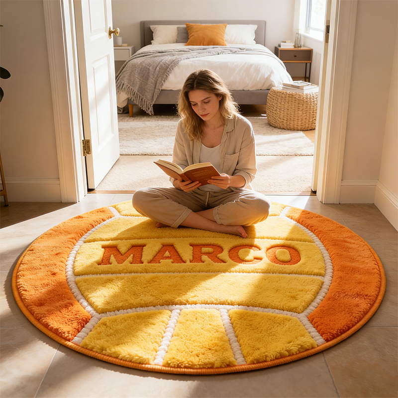 Personalized Water Polo Rug with Custom Name for Fans and Players  