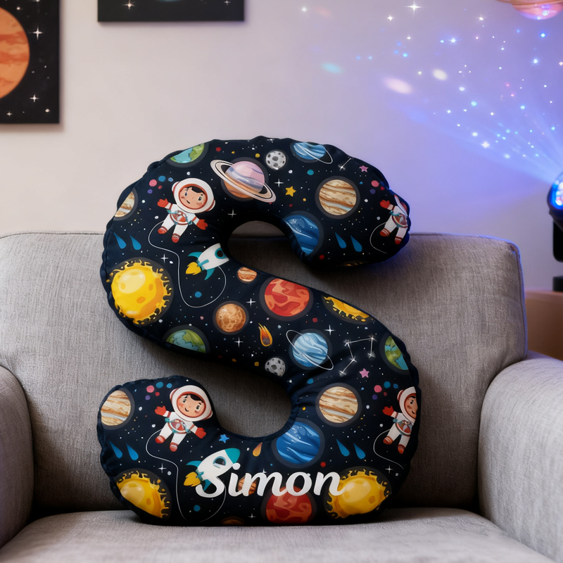 Personalized Solar System Pillow Science Space Astronomer Pillow Funny Planet Pillow Gift Astronomy Universe Lovers