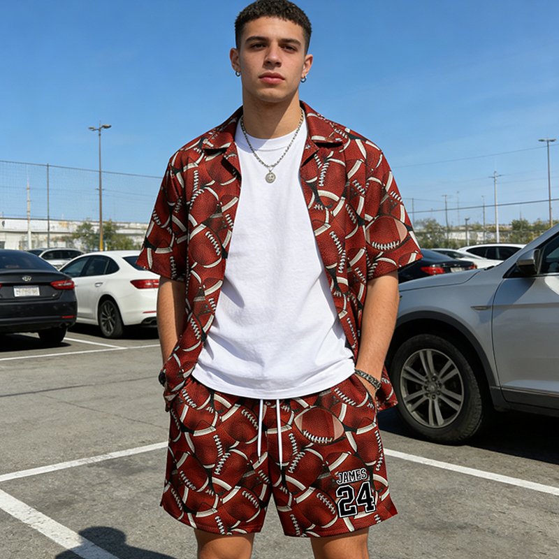 Personalized Football Shorts Custom Name and Number for Sports Lovers