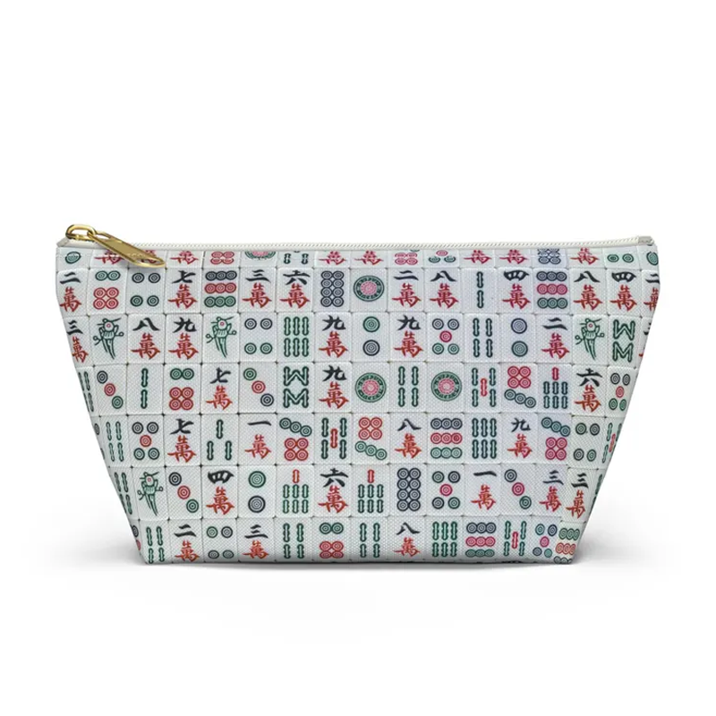 Mahjong Tile Bag Mahjongg Pouch Gifts for Mom Women Mahj Gift Chinese Board Game Mah Jongg Tiles Birthday Mahjong Lover Mah Jong Accessories