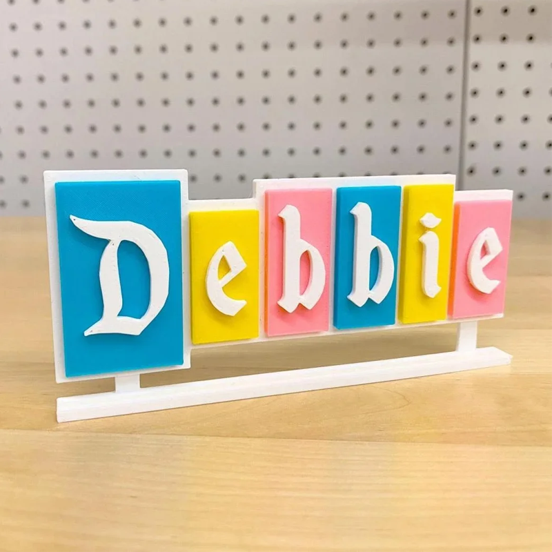 Personalized Desk Name Plate Desk Name Disney Sign Teacher Desk Name Sign Office Desk Name Sign Custom Name Plate Lawyer Name Sign