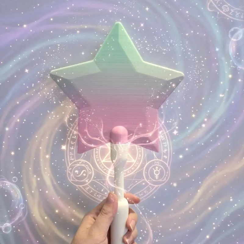 Personalized Star Magic Wand Tap-to-Pay Stick Magic Credit Card Pay Wand Custom Name Fairycore Hygiene Hack for Gen Z