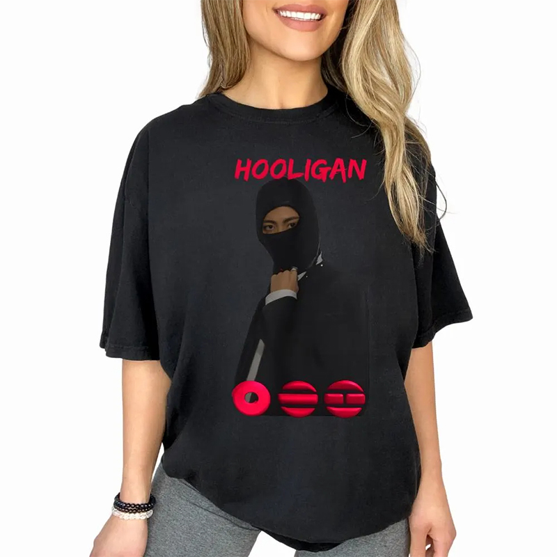 Personalized BTS Arirang Concert Shirt JIN Inspired Hooligan T-Shirt K-Pop Fun T-shirt for ARMY