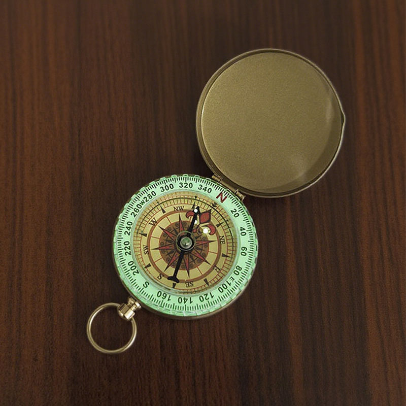 Personalized Meeting You Was Fate Cross Luminous Compass with Custom Name and Title Religious Gift Christian Gift Faith Gift for Husband