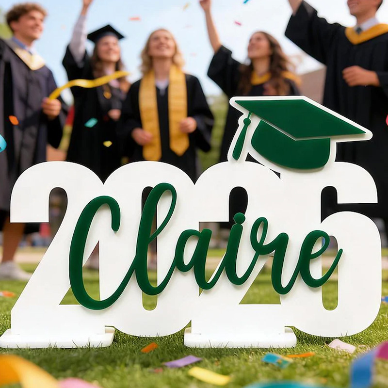 Personalized Graduation Party Sign Graduation Decorations 2025|2026 Gift Table Decorations Dessert Table or Centerpieces