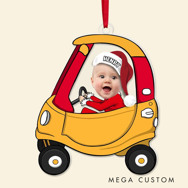 Personalized Kids Driving Movie Fan Acrylic Ornament Movie Christmas Gift Film Xmas Gift Christmas Decor