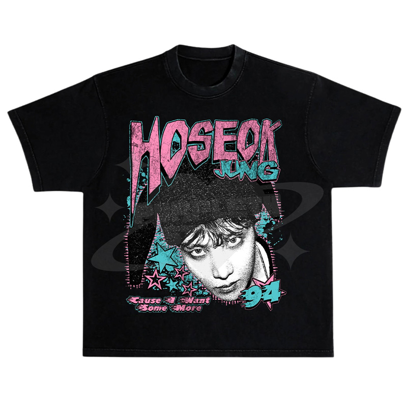 Kpop World Mature Girl Arirang World Crew Neck Washed T-Shirt Gift For Fans