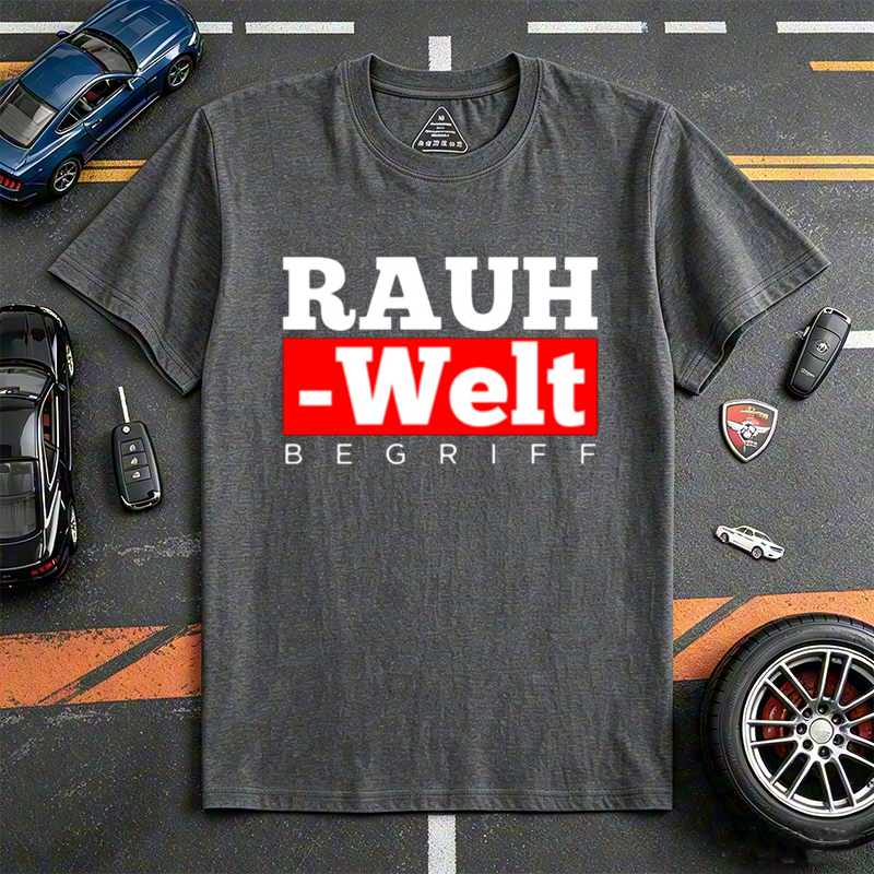 Rauh-Welt Begriff RWB Car Tuning Culture Crew Neck Short Sleeve Tee for Automotive & Porsche Enthusiasts