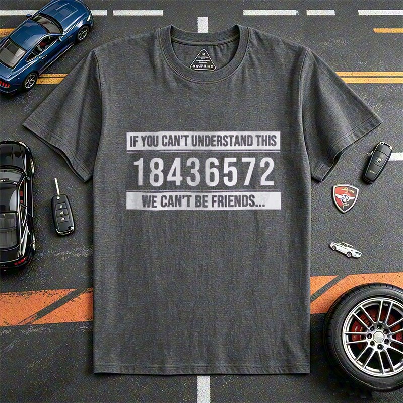 Funny Manual Transmission Gear Pattern Quote Crew Neck Tee for Stick Shift Manual Car Driving Enthusiasts