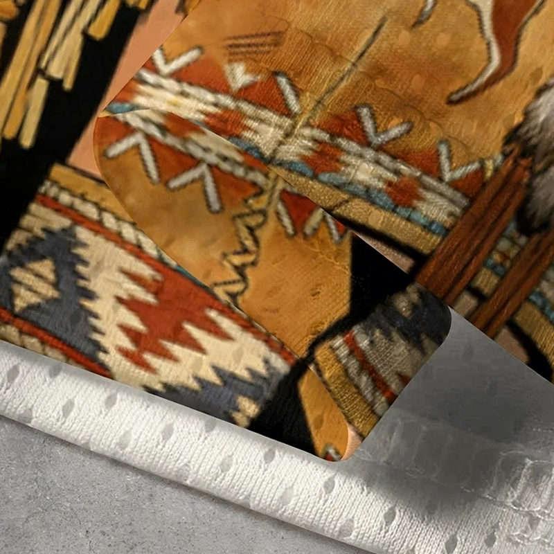 Personalized Sport-Themed Native American-Inspired Jersey with Custom Number for Sport Fans